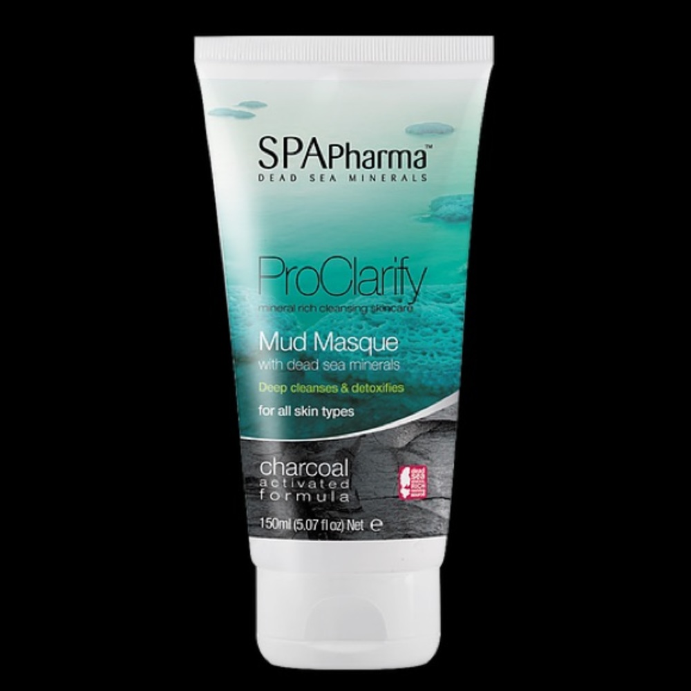 Dead Sea minerals charcoal detoxifying mud masque